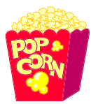 Pop corn box